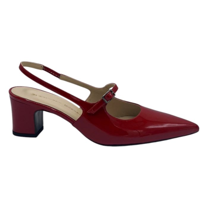 ARTISTI ROMANI ΚΟΚΚΙΝΟ SLINGBACK ΜΕΣΑΙΟΥ ΤΑΚΟΥΝΙΟΥ