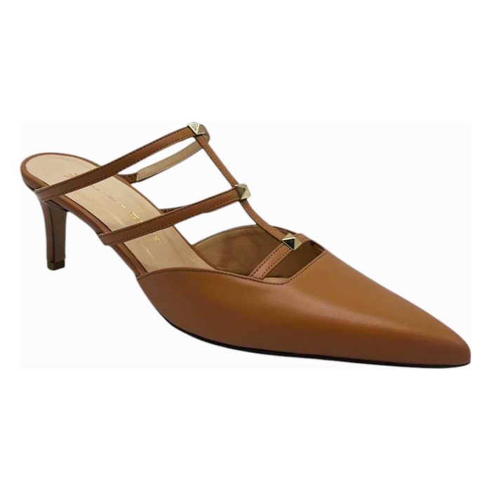 Melora Mule με λουράκια και τακούνι